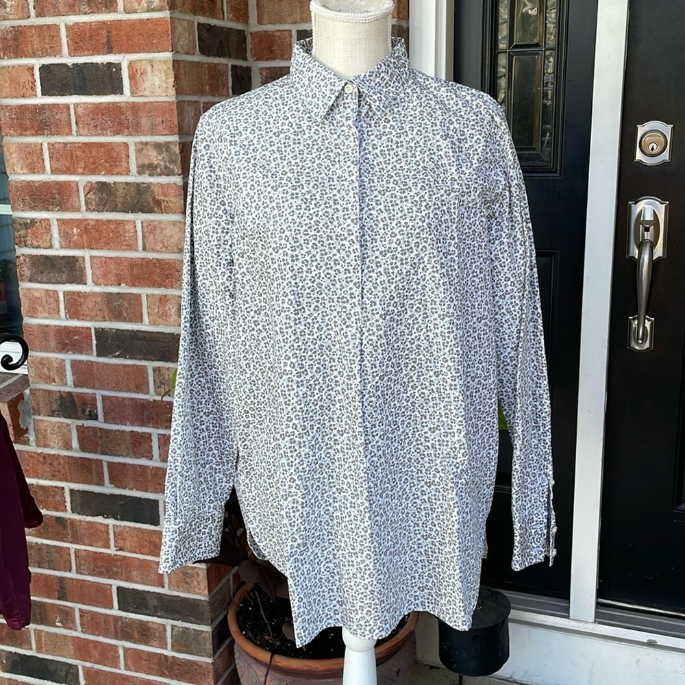 Land’s End No Iron‎ Supima Button Up Shirt